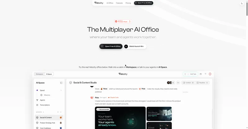 Velozity preview