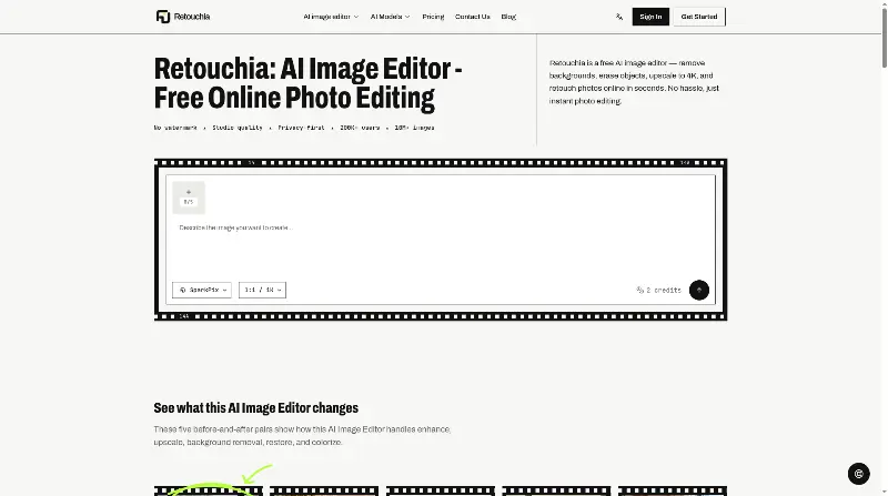 Retouchia preview
