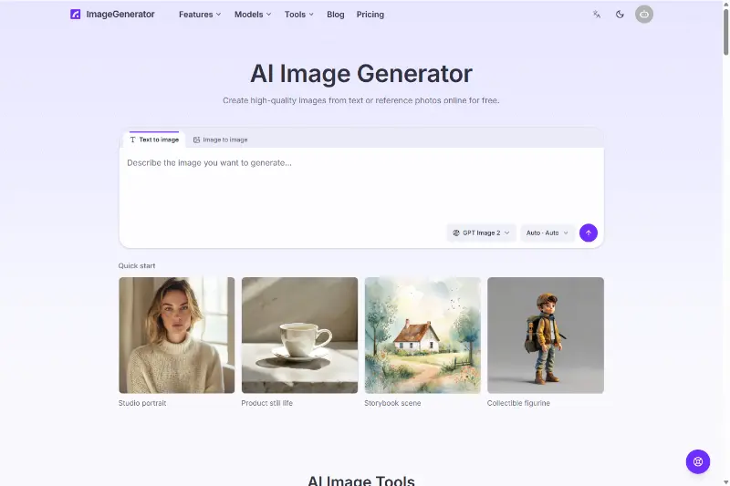 ImageGenerator preview