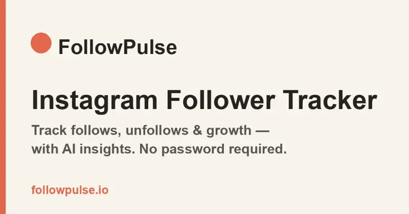 FollowerTracker preview
