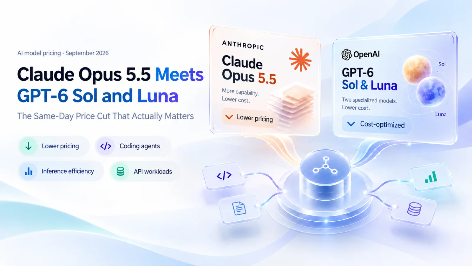 Claude Opus 5.5 vs GPT-6 Sol and Luna: Cheaper AI Models Compared