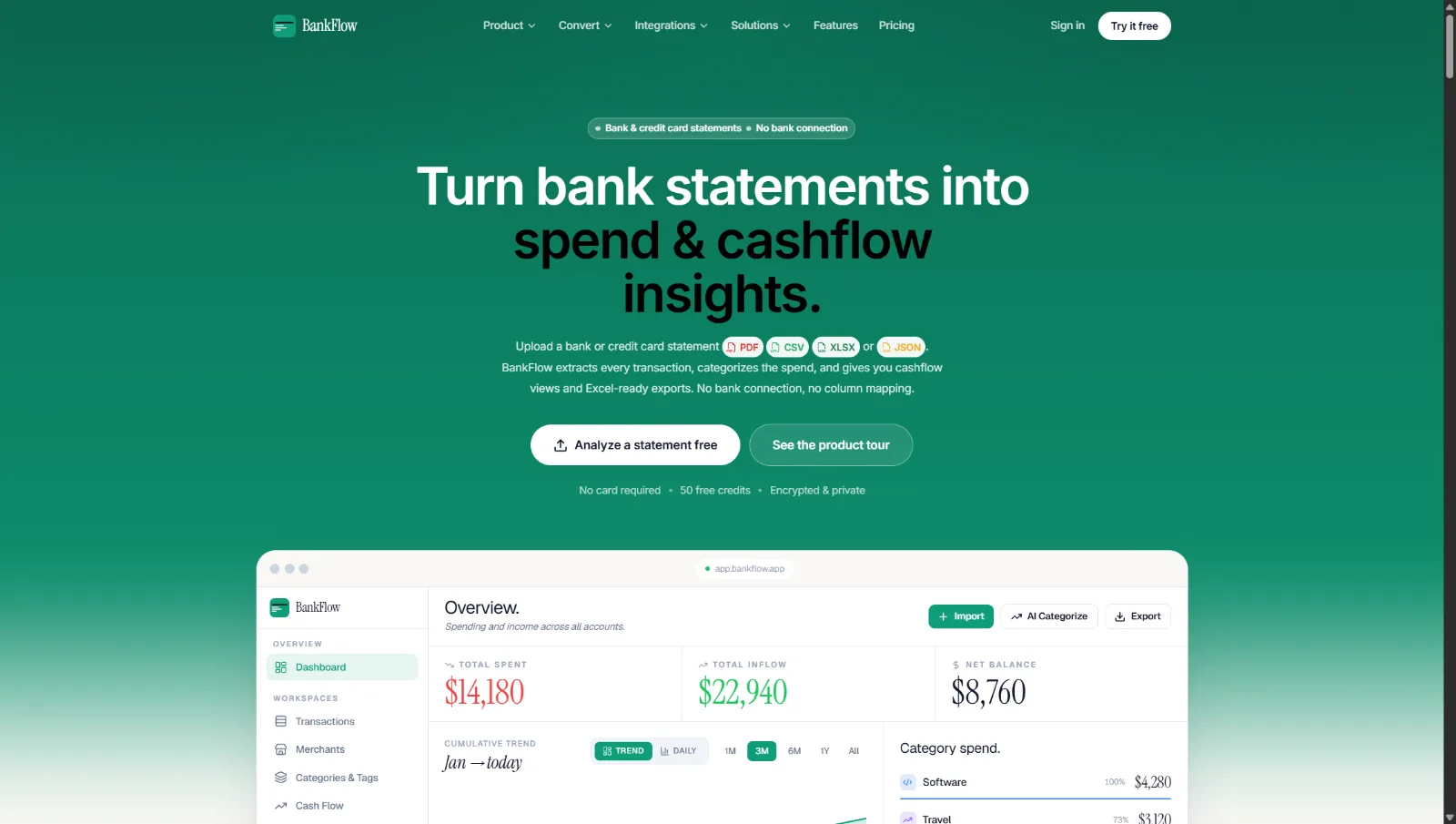 BankFlow preview