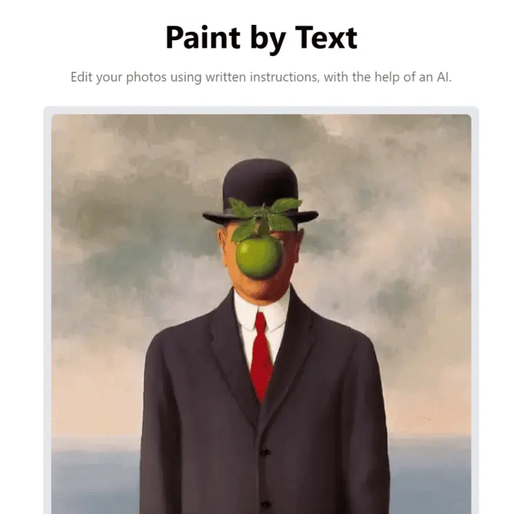 paint-by-text image