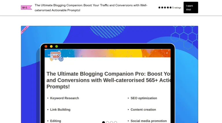 ultimate-blogging-companion image